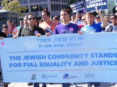 At a key time, big summer looming for Jewish LGBT groups