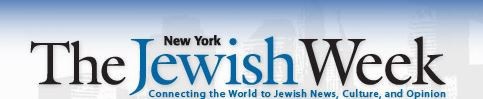 Image is text. Text reads, "New York: The Jewish Week: Connecting the World to Jewish News, Culture, and Opinion"