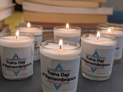 Light One Candle For Trans Day