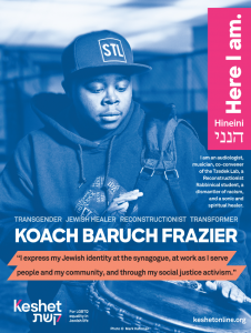 KB Frazier LGBTQ Jewish Hero poster