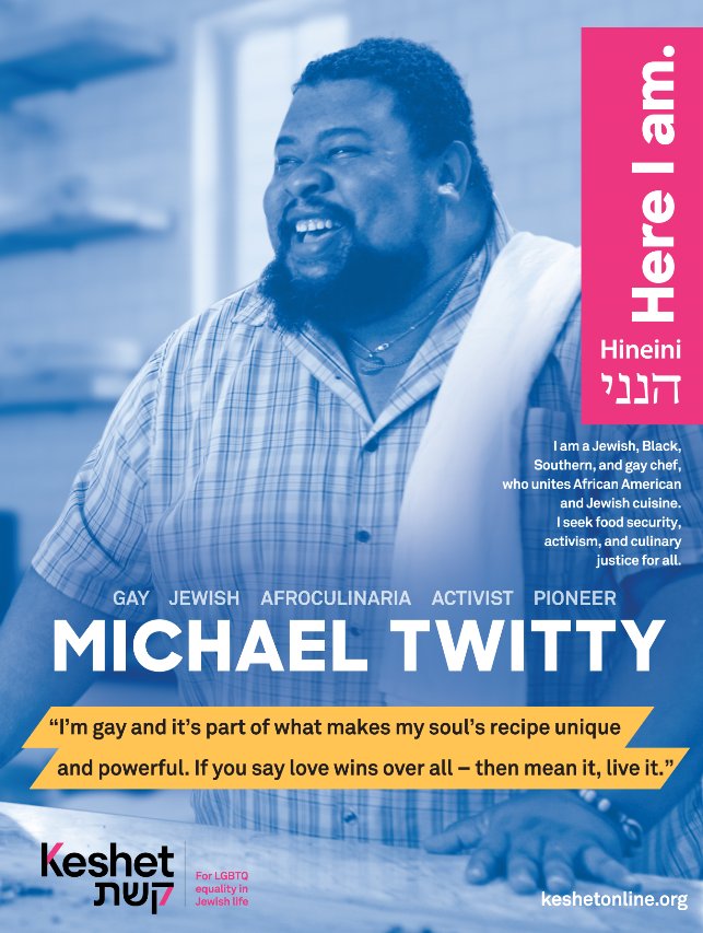 Michael Twitty LGBTQ Jewish Hero poster