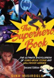 Cover of "The Superhero Book", showing a range of superhero and their symbols.