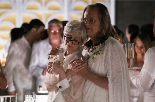 Jeffrey Tambor, right, with Judith Light in the second season of “Transparent.” (Courtesy of Amazon Studios)