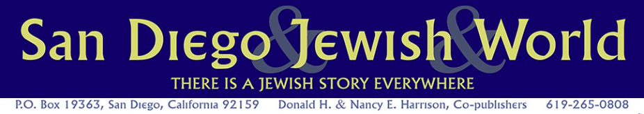 San Diego Jewish World: There Is A Jewish Story Everywhere