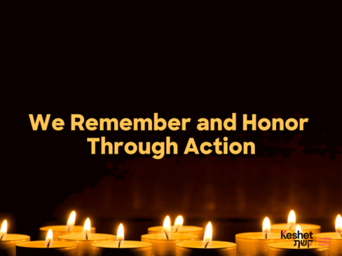 We Remember and Honor Through Action