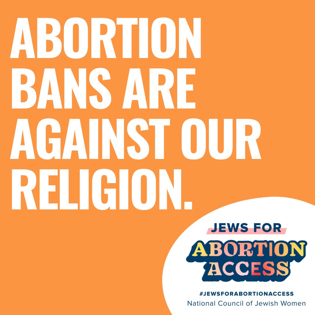 Abortion Bans are Against Our Religion