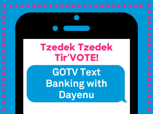 10/29 – Get out the Vote Phone Banking with Dayenu