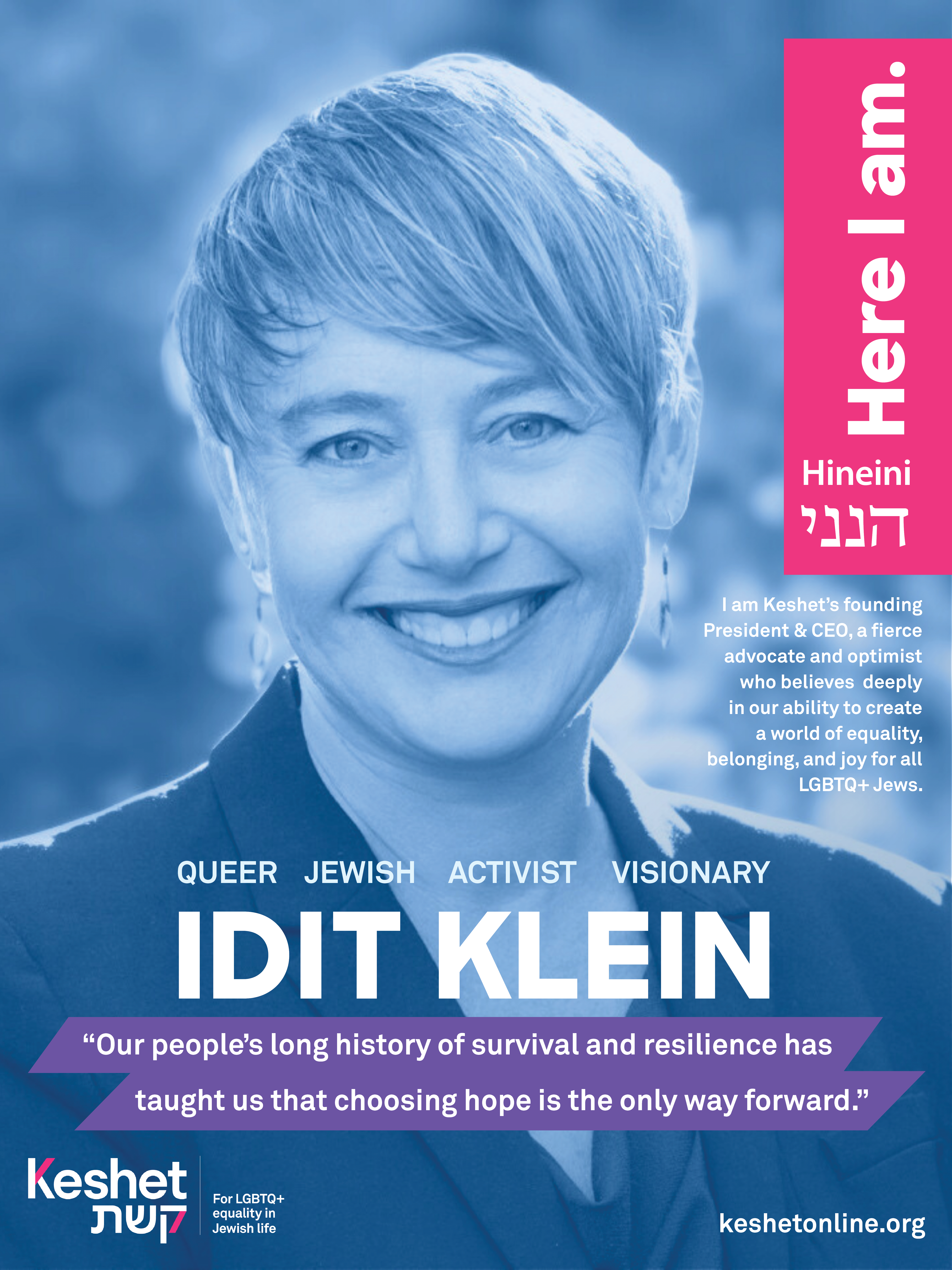 Idit Klein LGBTQ+ Jewish Hero