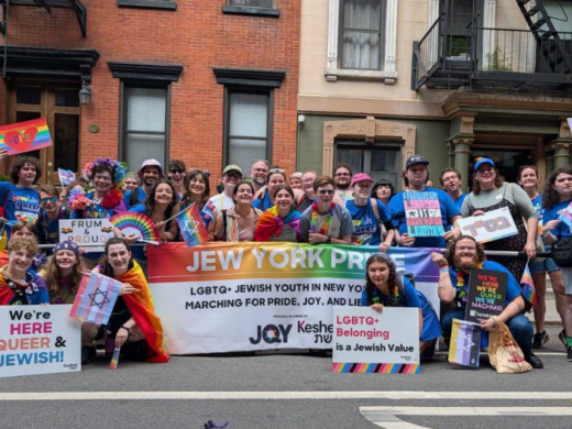 A tale of two marches: LGBTQ Jews face cheers and heckles at NYC Pride