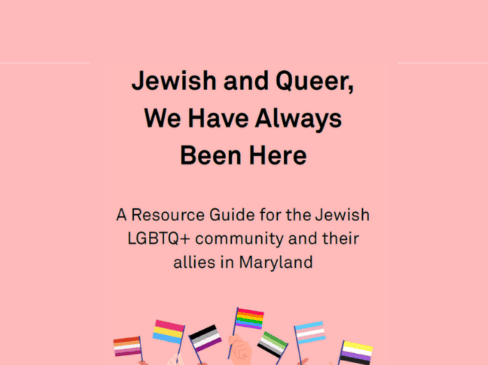 Baltimore Jewish and Queer History and Resources Zine