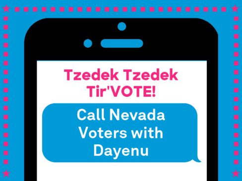 10/19 – Call Nevada Voters with Dayenu!